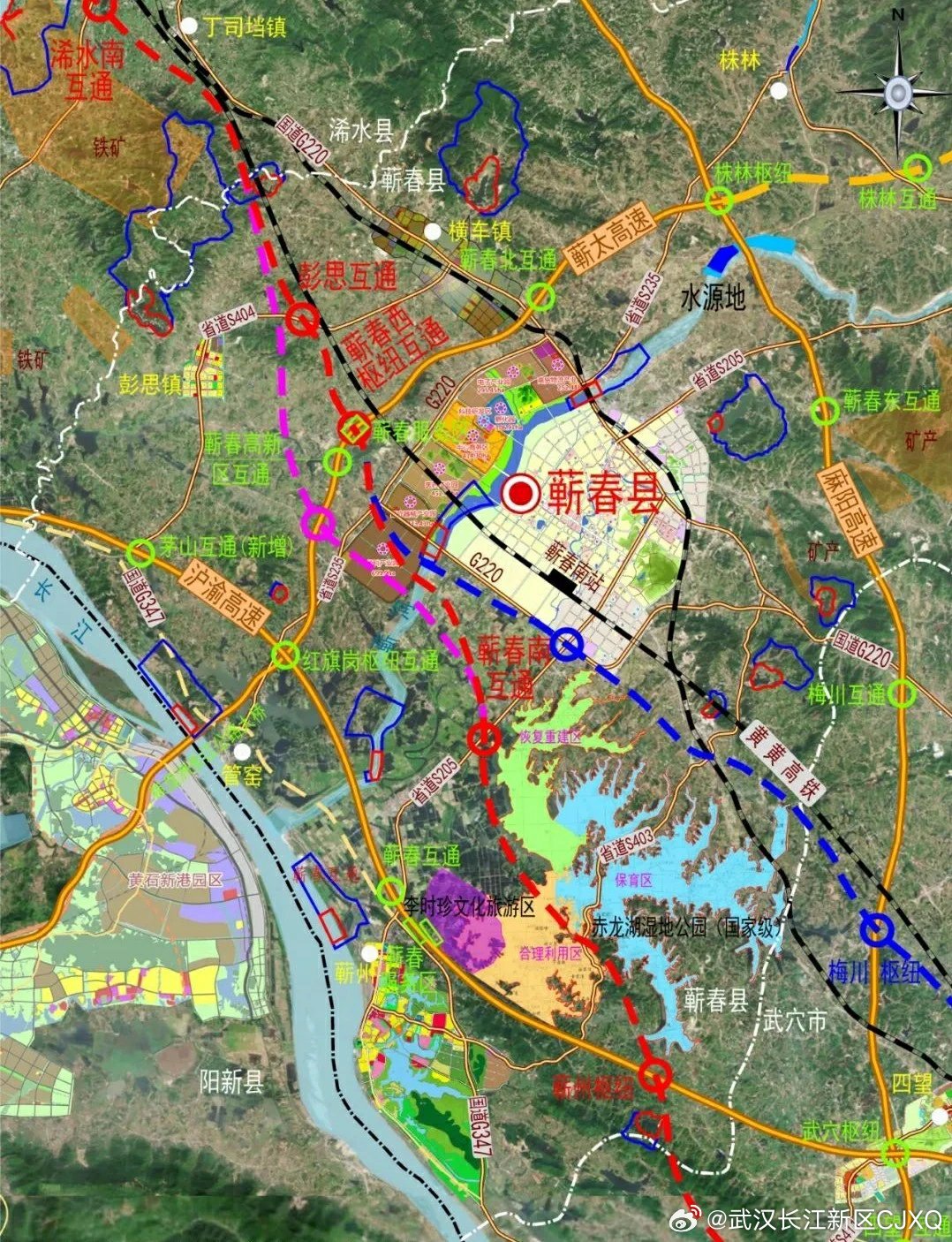 湖北蕲春现代化城市规划出炉，推动区域经济发展新篇章