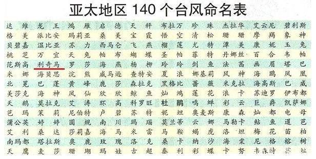 最新台风名字及其影响分析报告