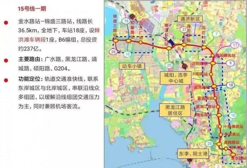 地铁15号线最新线路图，城市新动脉建设的核心驱动力